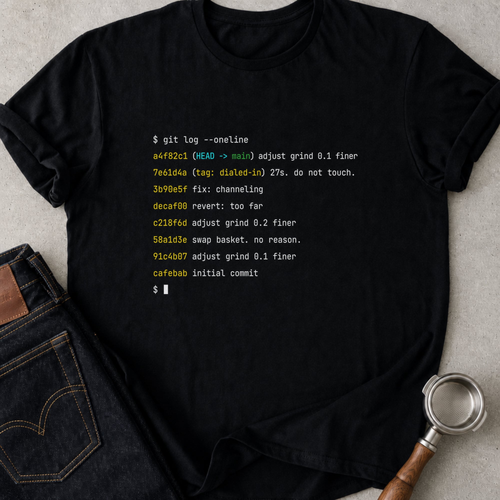 Commit History T-Shirt