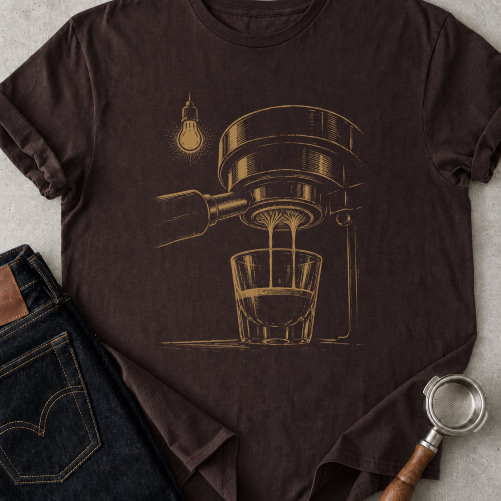 Woodcut Extraction T-Shirt