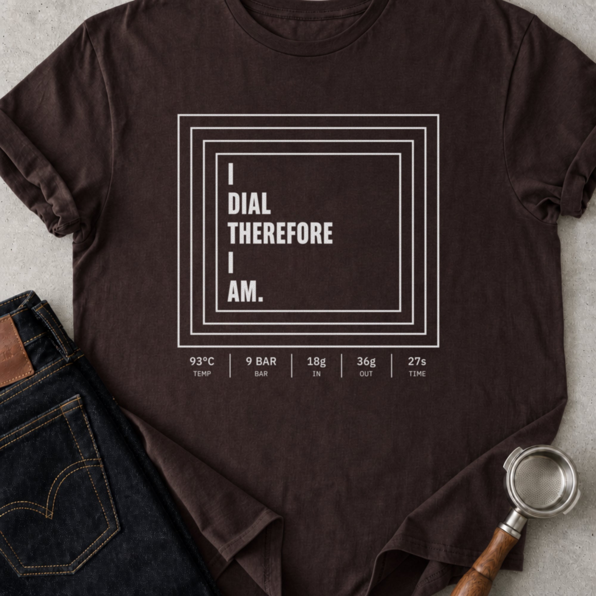 I Dial Therefore I Am T-Shirt