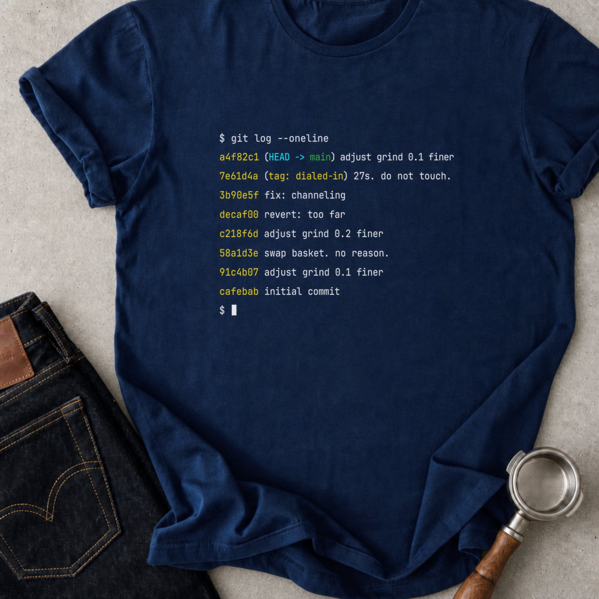 Commit History T-Shirt
