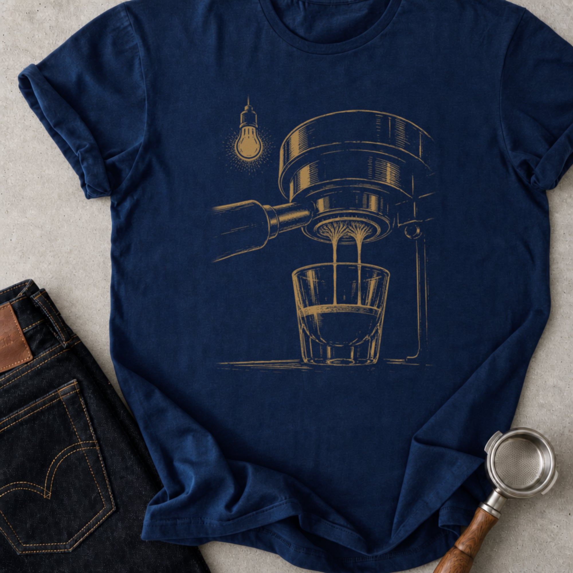 Woodcut Extraction T-Shirt