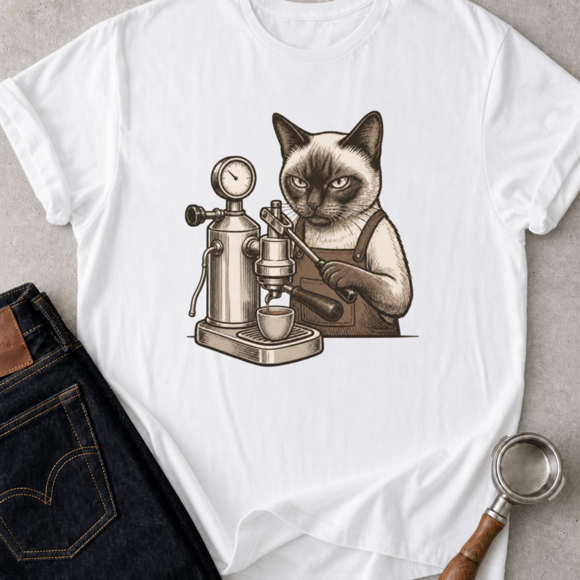La Pavoni Cat T-Shirt