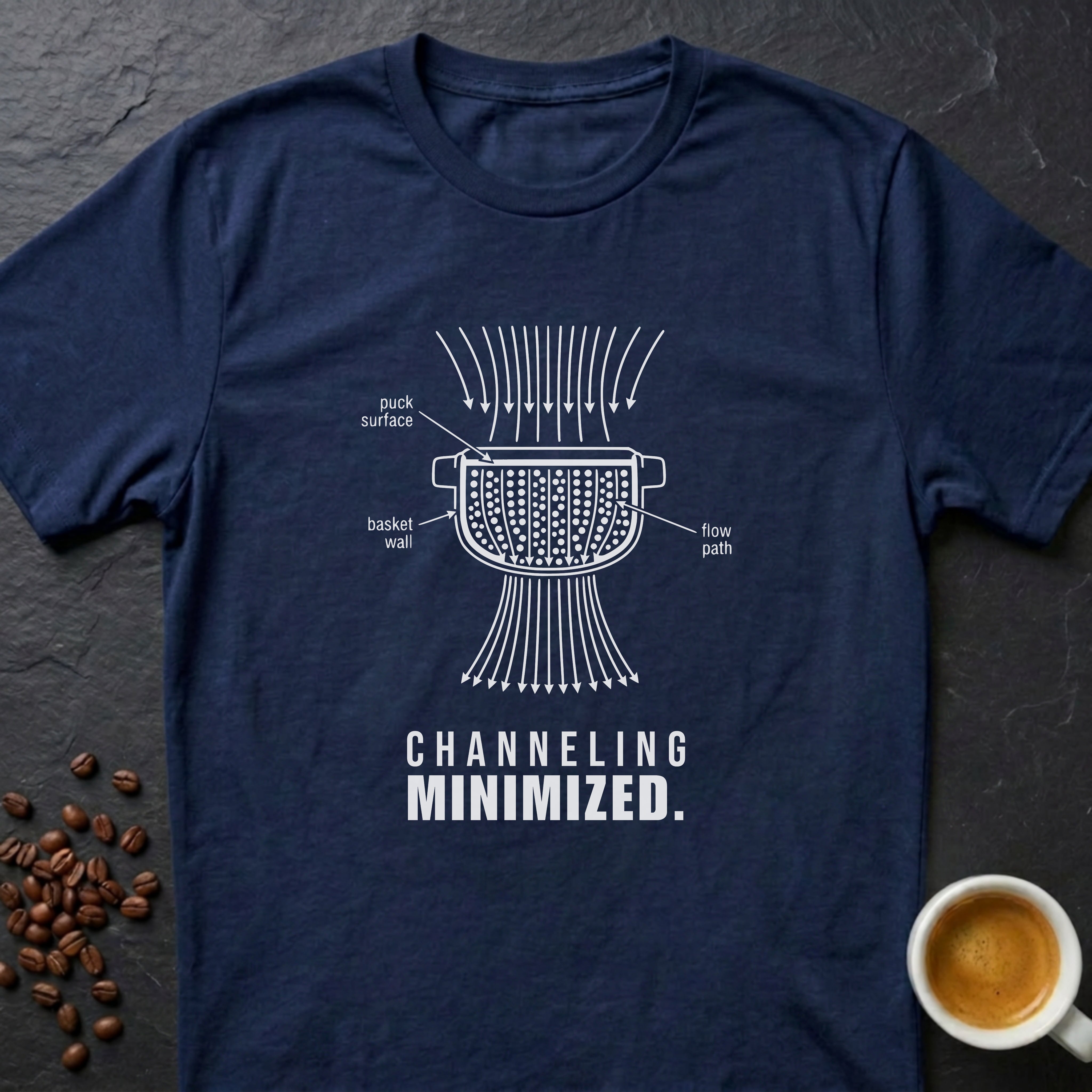 Channeling Minimized T-Shirt